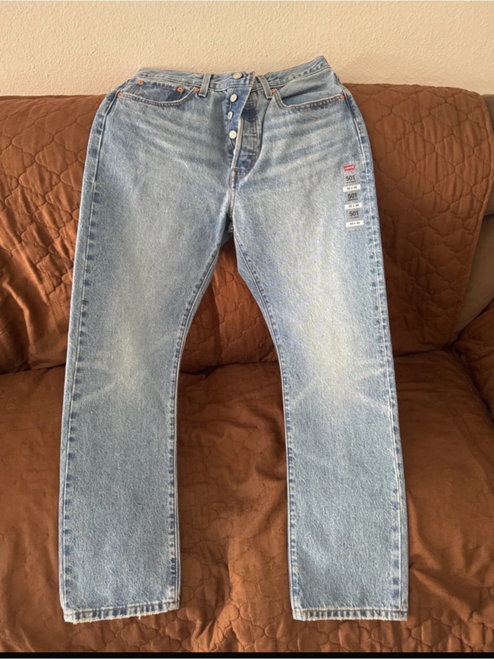 Levi's Light Blue Relaxed Straight Men’s Jeans